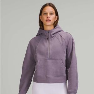 Scuba Oversized 1/2 Zip Dusky Lavender
